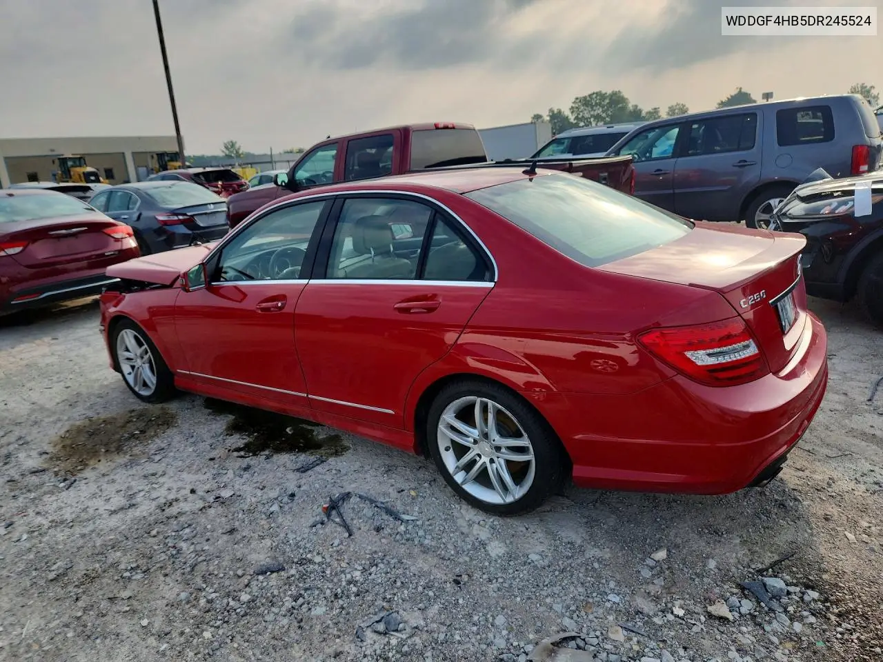 2013 Mercedes-Benz C 250 VIN: WDDGF4HB5DR245524 Lot: 61731386