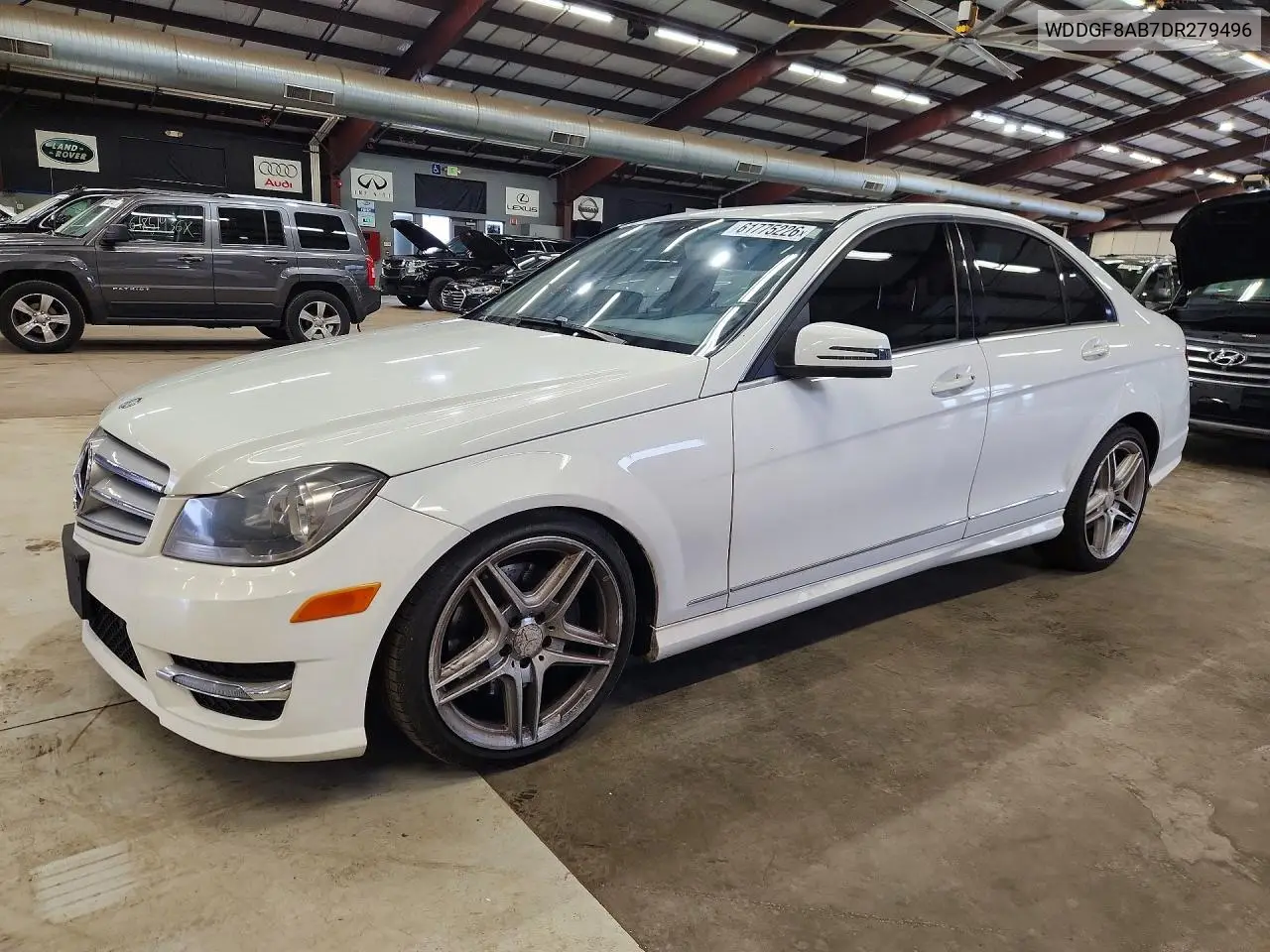 2013 Mercedes-Benz C 300 4Matic VIN: WDDGF8AB7DR279496 Lot: 61775226