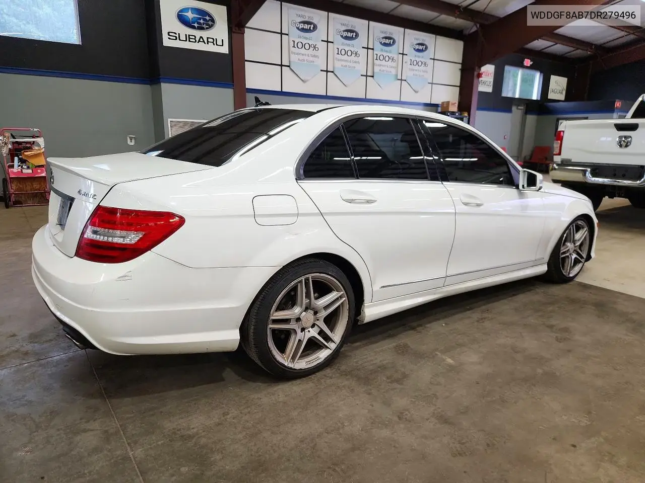 2013 Mercedes-Benz C 300 4Matic VIN: WDDGF8AB7DR279496 Lot: 61775226