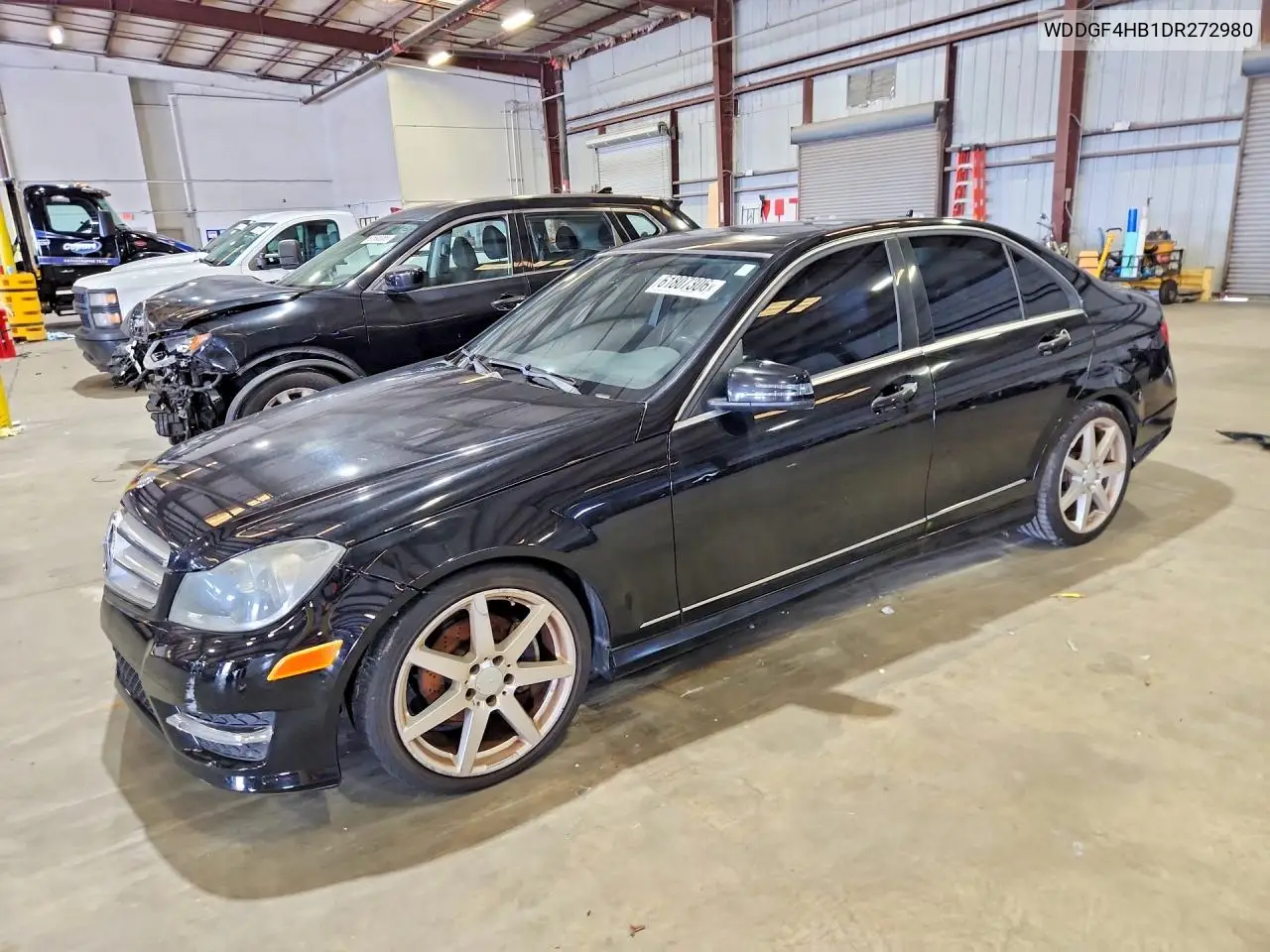 2013 Mercedes-Benz C 250 VIN: WDDGF4HB1DR272980 Lot: 61807306