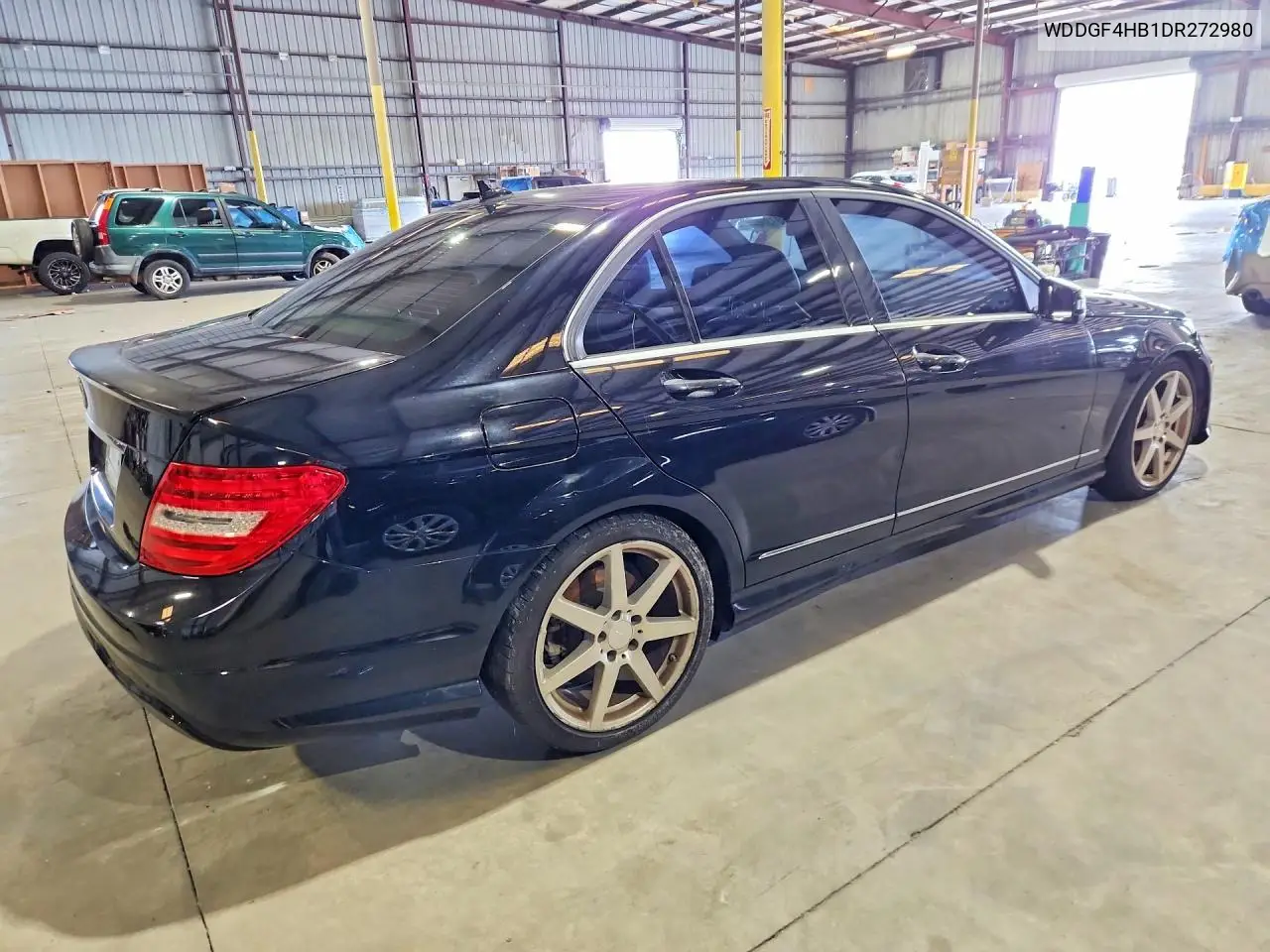2013 Mercedes-Benz C 250 VIN: WDDGF4HB1DR272980 Lot: 61807306