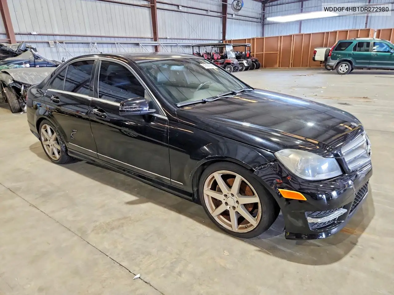 2013 Mercedes-Benz C 250 VIN: WDDGF4HB1DR272980 Lot: 61807306