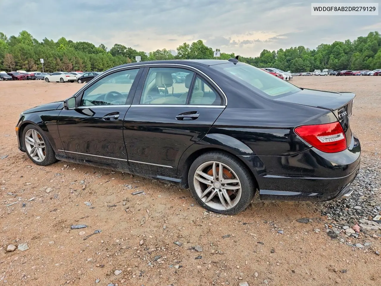 2013 Mercedes-Benz C 300 4Matic VIN: WDDGF8AB2DR279129 Lot: 61957446