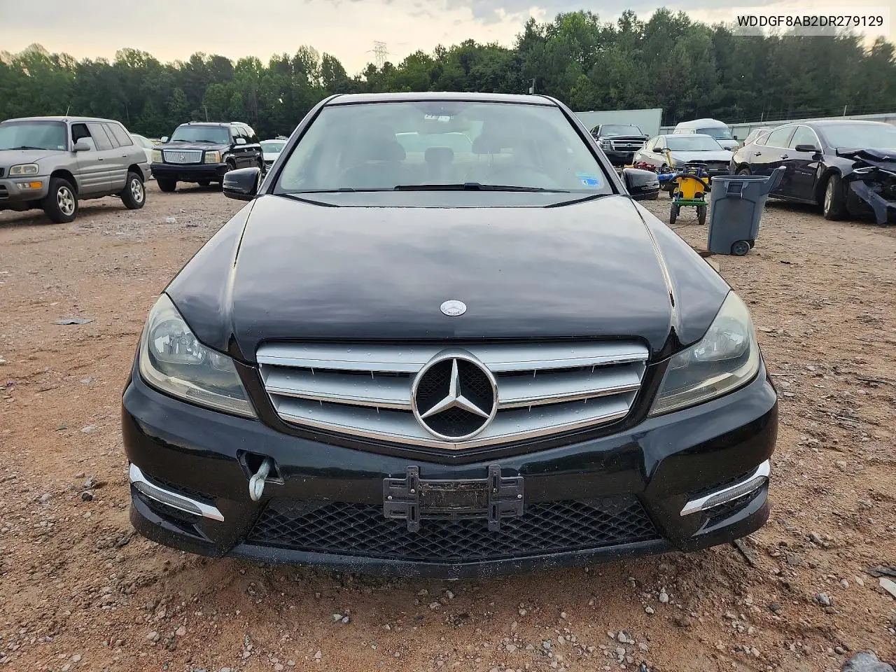 2013 Mercedes-Benz C 300 4Matic VIN: WDDGF8AB2DR279129 Lot: 61957446