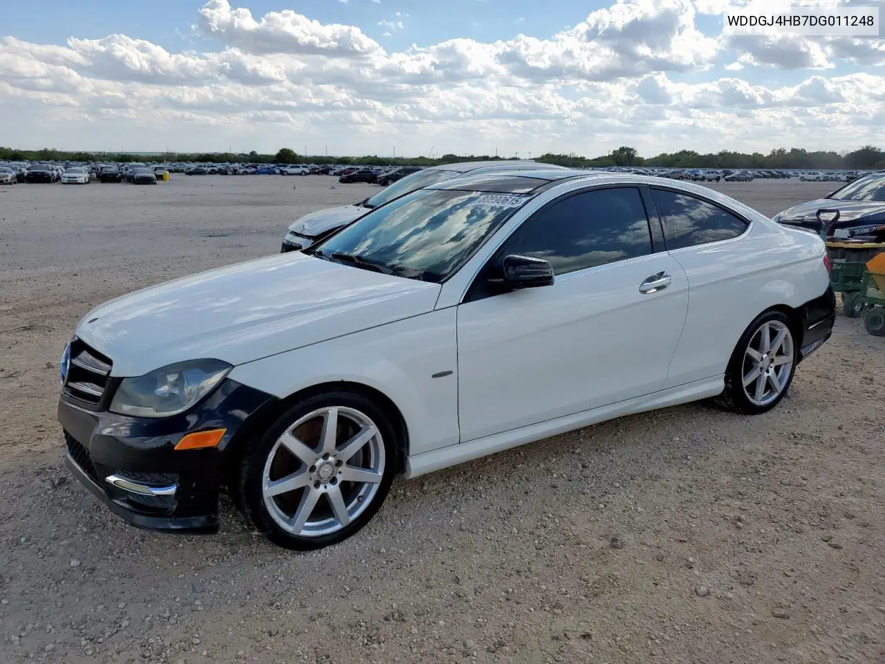 2013 Mercedes-Benz C 250 VIN: WDDGJ4HB7DG011248 Lot: 90697555