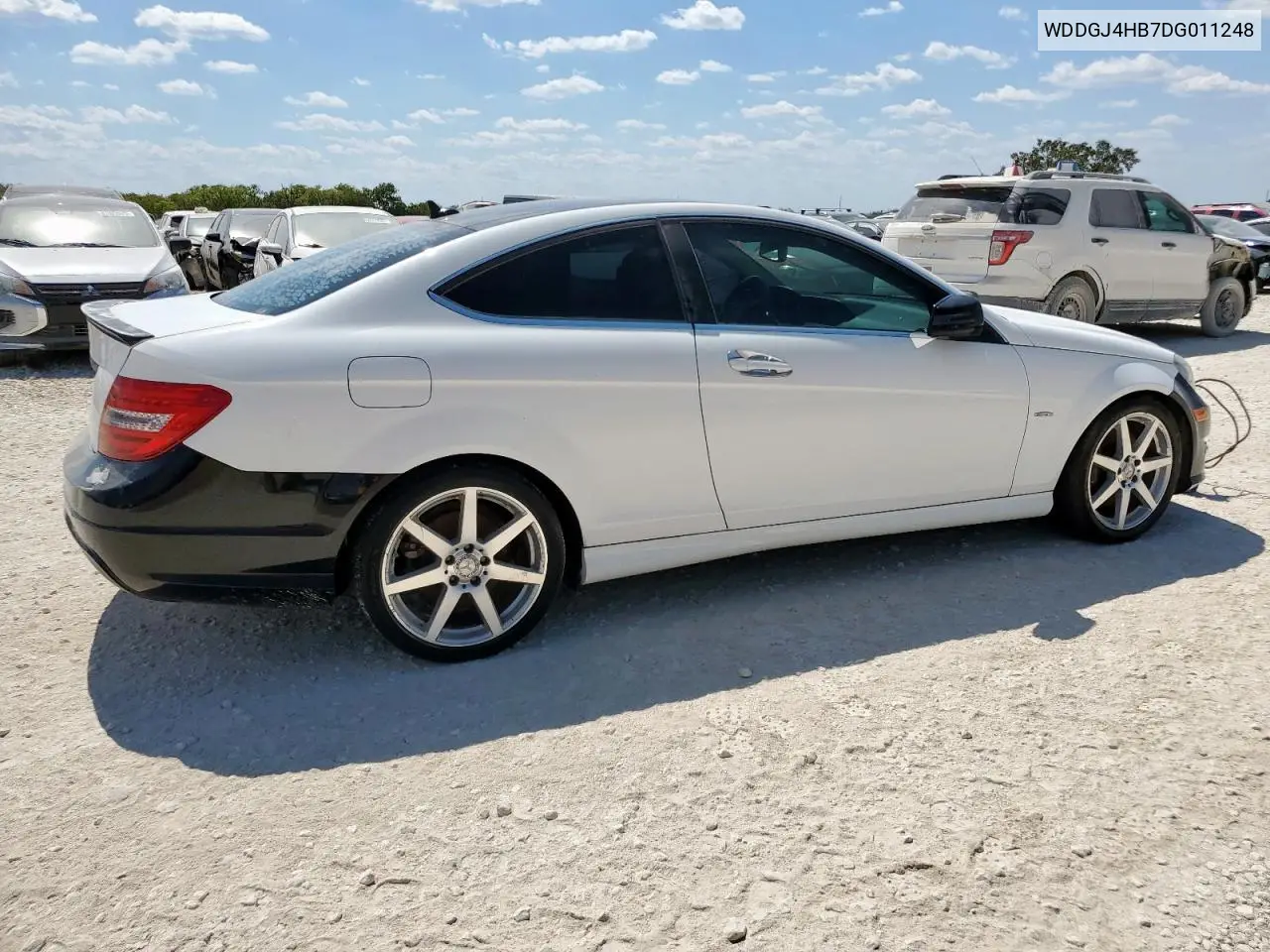 2013 Mercedes-Benz C 250 VIN: WDDGJ4HB7DG011248 Lot: 90697555