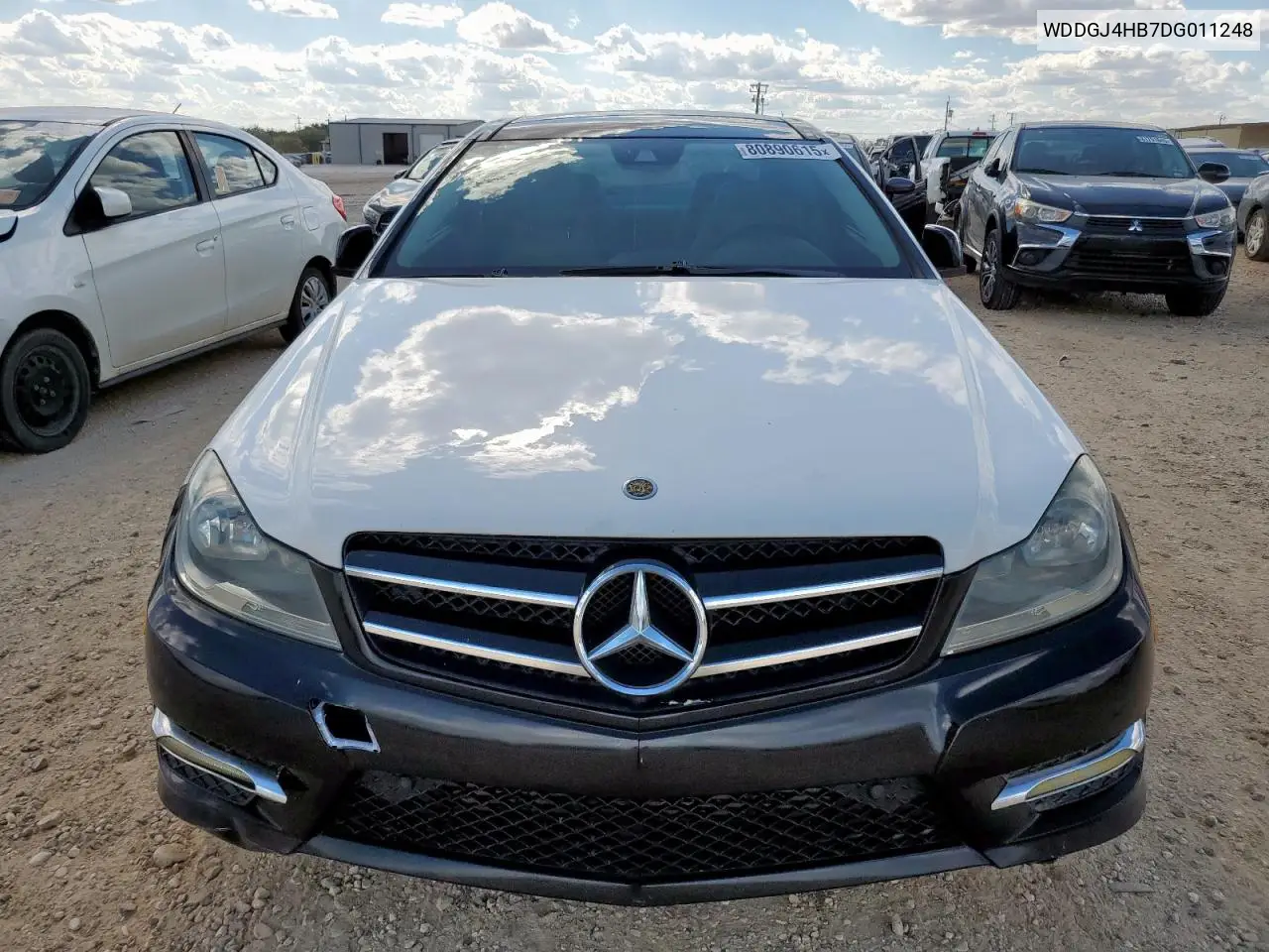 2013 Mercedes-Benz C 250 VIN: WDDGJ4HB7DG011248 Lot: 90697555