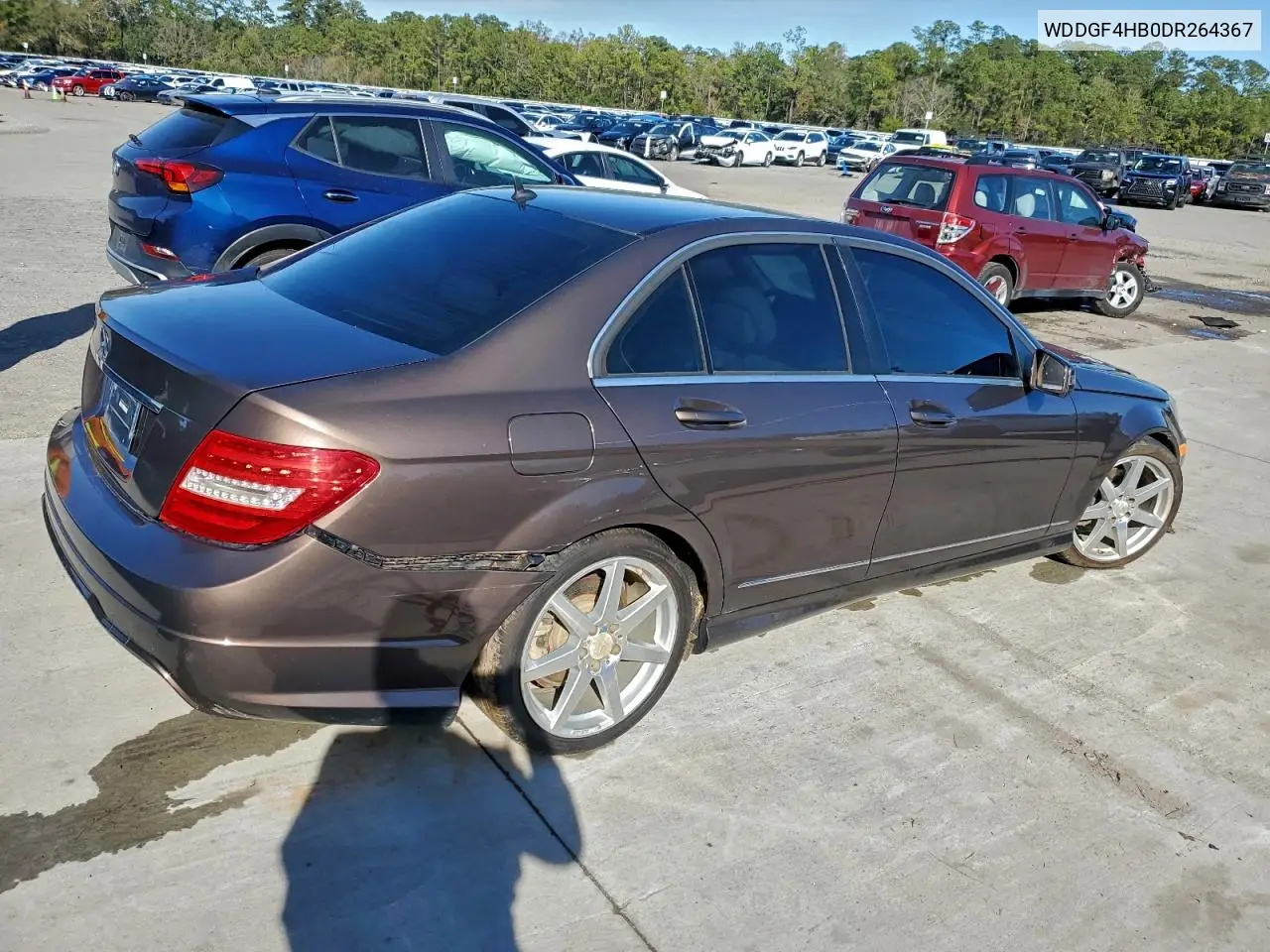 WDDGF4HB0DR264367 2013 Mercedes-Benz C 250