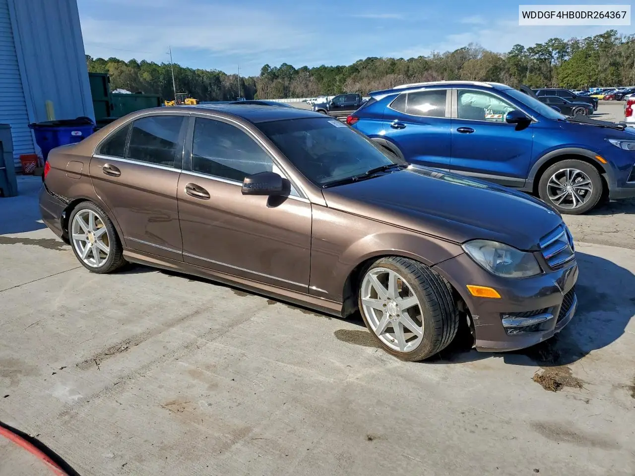 WDDGF4HB0DR264367 2013 Mercedes-Benz C 250