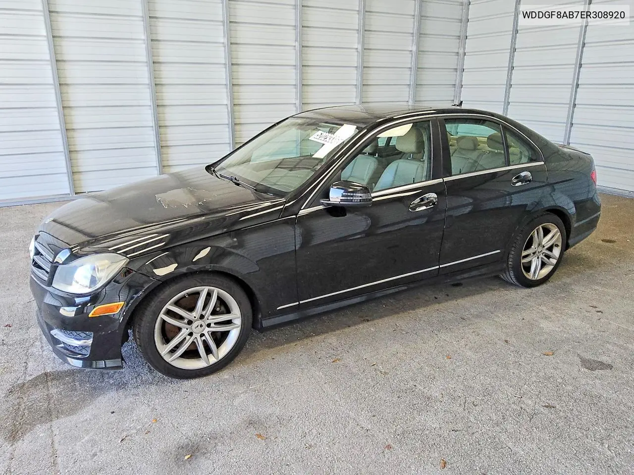 2014 Mercedes-Benz C 300 4Matic VIN: WDDGF8AB7ER308920 Lot: 52029336
