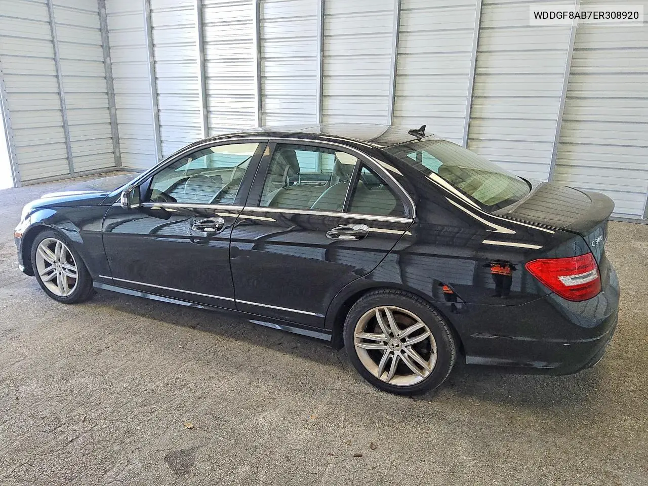 2014 Mercedes-Benz C 300 4Matic VIN: WDDGF8AB7ER308920 Lot: 52029336
