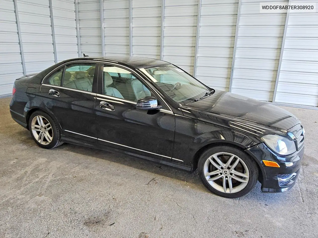 2014 Mercedes-Benz C 300 4Matic VIN: WDDGF8AB7ER308920 Lot: 52029336