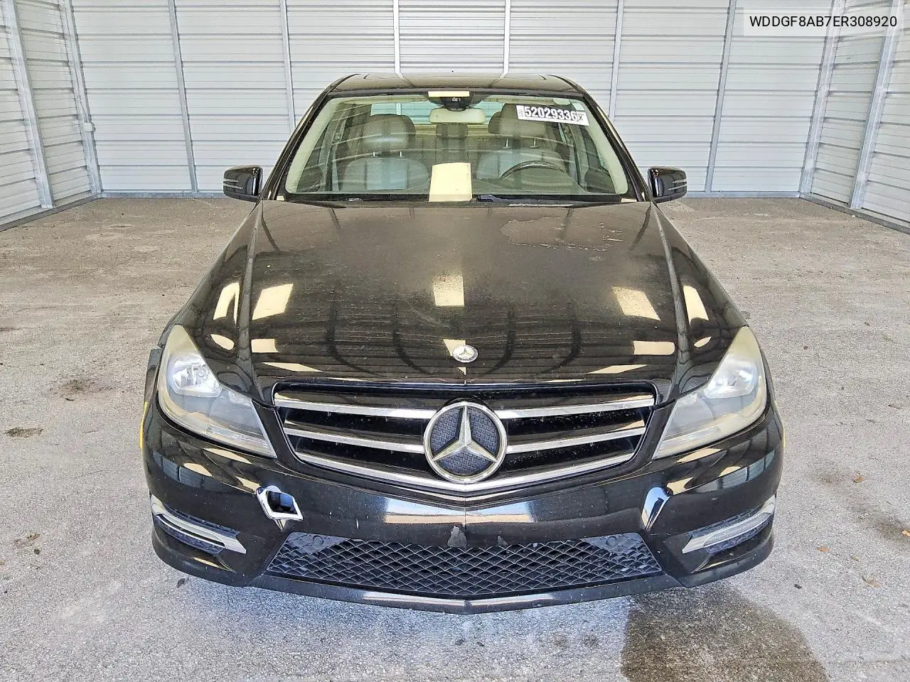 2014 Mercedes-Benz C 300 4Matic VIN: WDDGF8AB7ER308920 Lot: 52029336