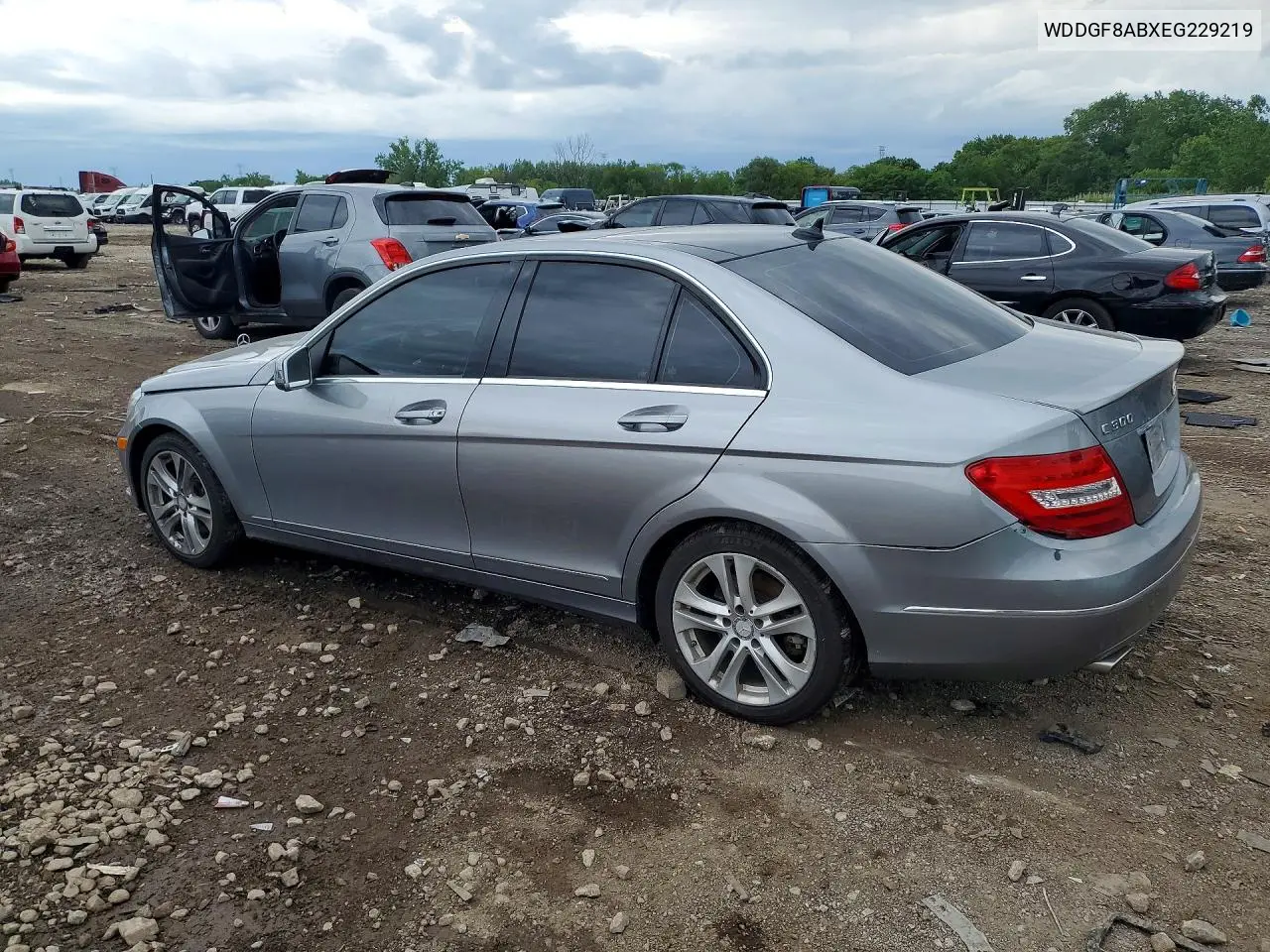 2014 Mercedes-Benz C 300 4Matic VIN: WDDGF8ABXEG229219 Lot: 53720596