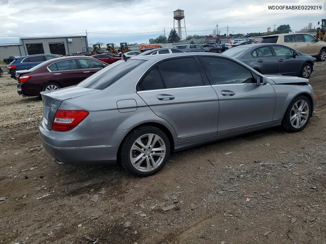 2014 Mercedes-Benz C 300 4Matic VIN: WDDGF8ABXEG229219 Lot: 53720596