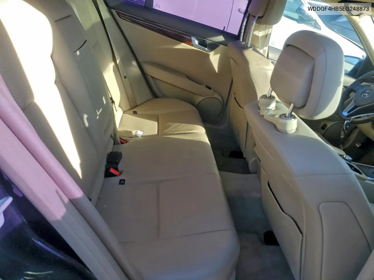 WDDGF4HB5EG248873 2014 Mercedes-Benz C Class