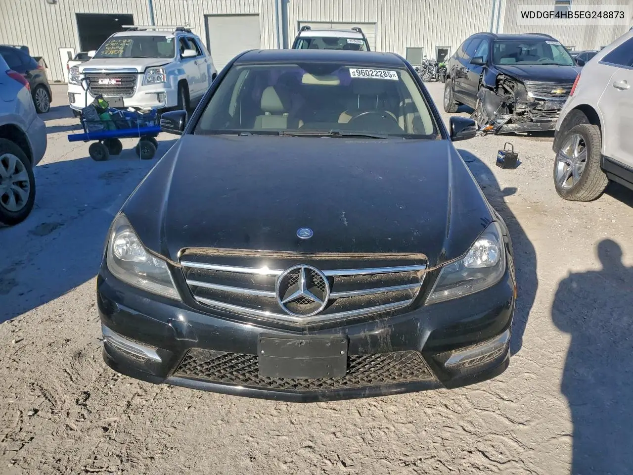WDDGF4HB5EG248873 2014 Mercedes-Benz C Class