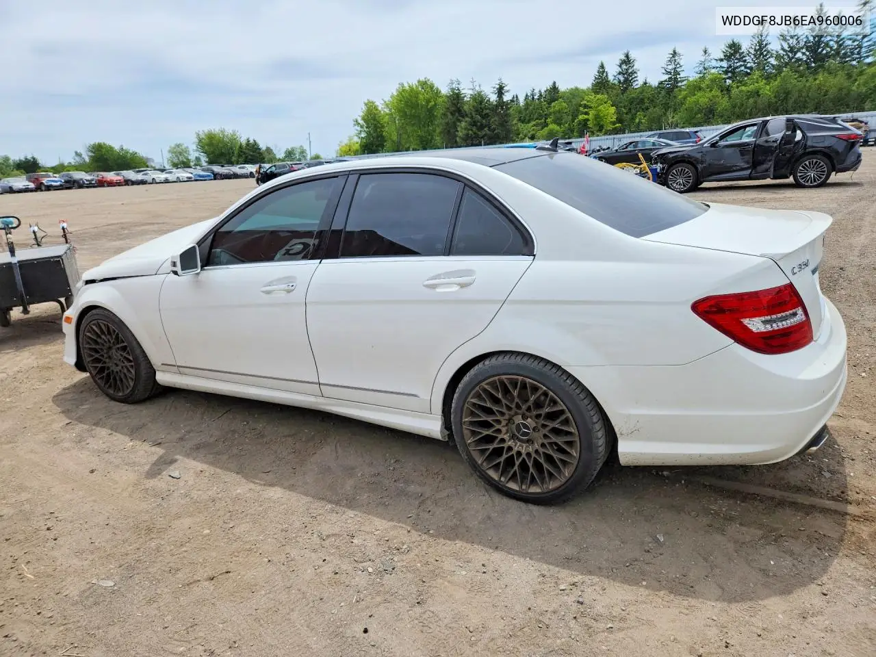 WDDGF8JB6EA960006 2014 Mercedes-Benz C 350 4Matic