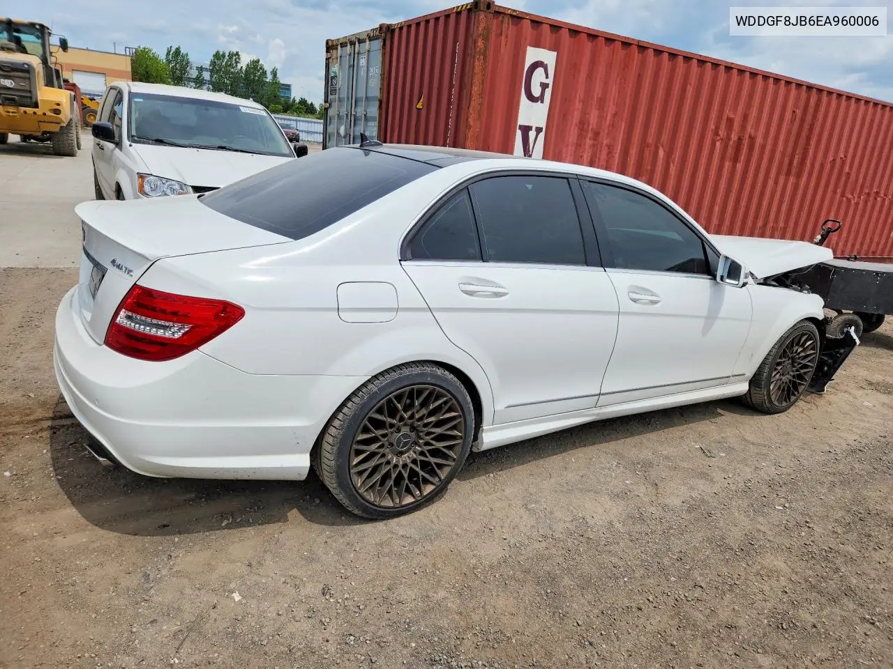 WDDGF8JB6EA960006 2014 Mercedes-Benz C 350 4Matic