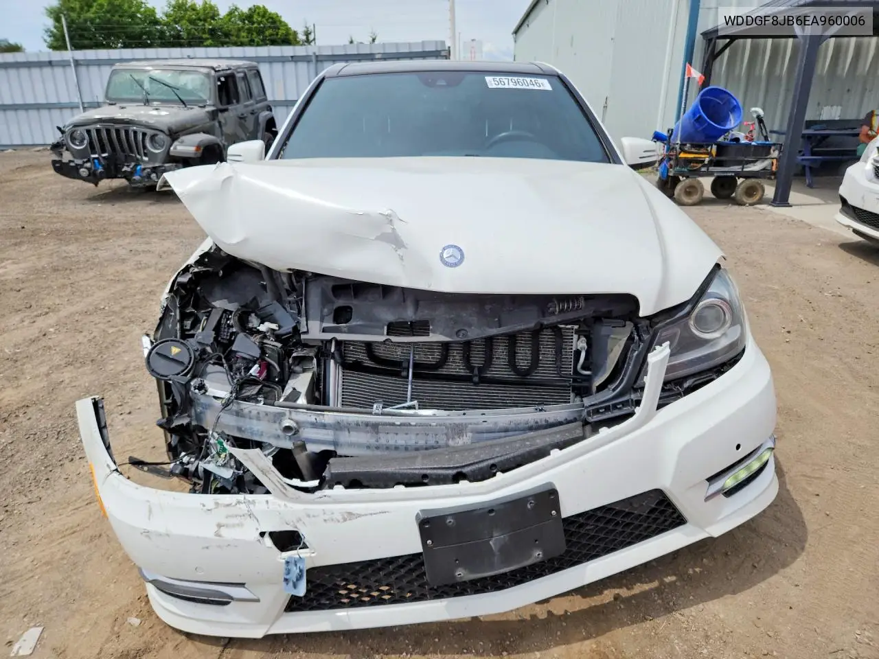 WDDGF8JB6EA960006 2014 Mercedes-Benz C 350 4Matic