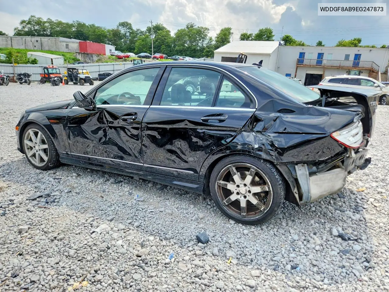 2014 Mercedes-Benz C 300 4Matic VIN: WDDGF8AB9EG247873 Lot: 61937836