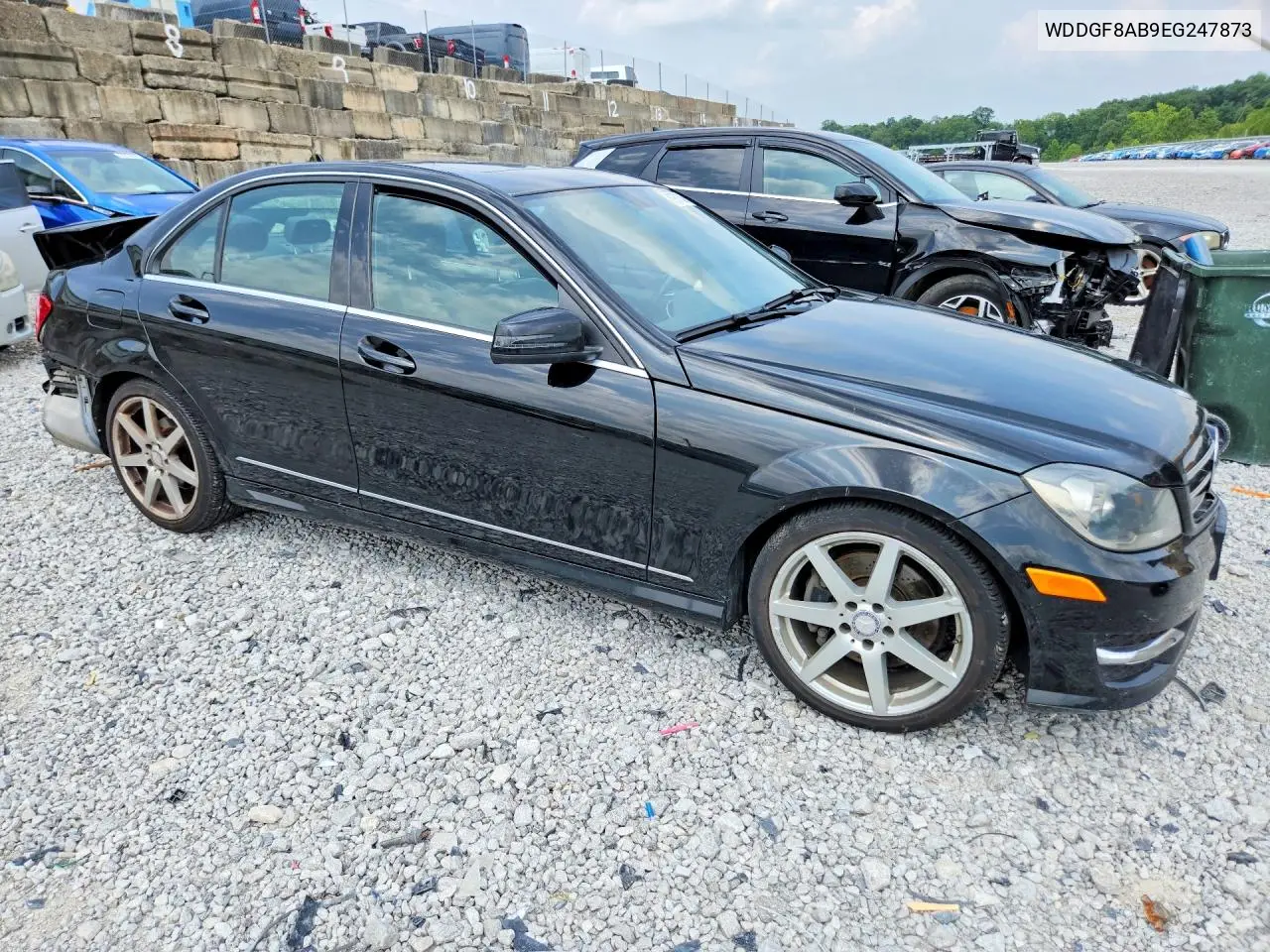 2014 Mercedes-Benz C 300 4Matic VIN: WDDGF8AB9EG247873 Lot: 61937836