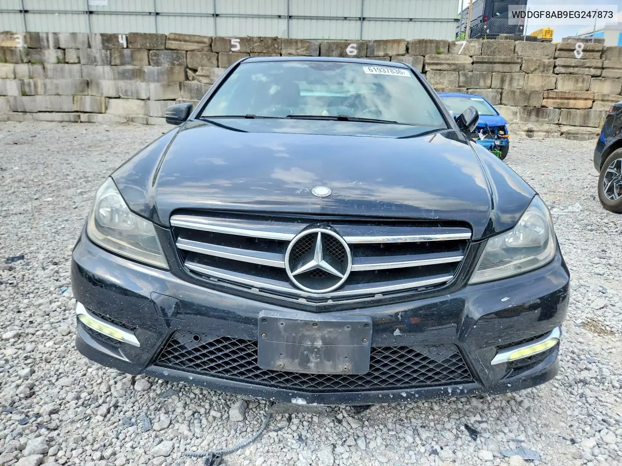 2014 Mercedes-Benz C 300 4Matic VIN: WDDGF8AB9EG247873 Lot: 61937836
