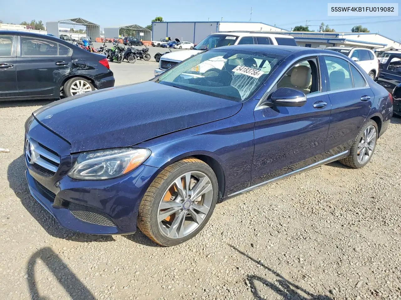 55SWF4KB1FU019082 2015 Mercedes-Benz C 300 4Matic