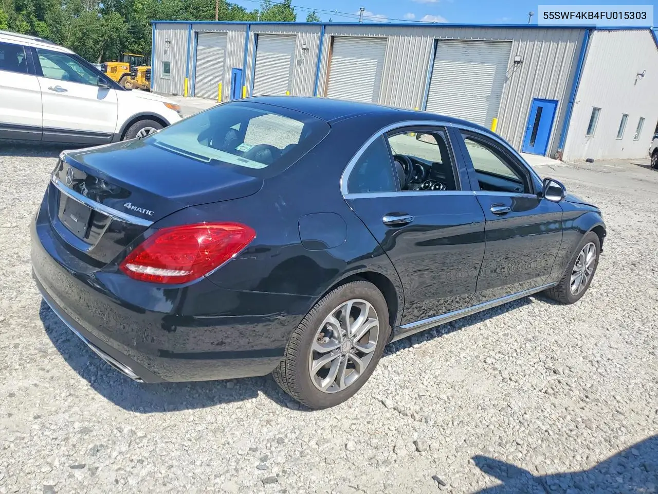 2015 Mercedes-Benz C 300 4Matic VIN: 55SWF4KB4FU015303 Lot: 60362036