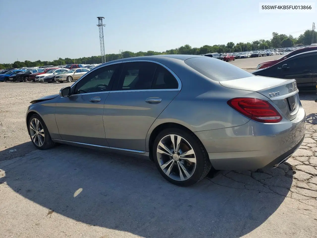 2015 Mercedes-Benz C 300 4Matic VIN: 55SWF4KB5FU013866 Lot: 61716546