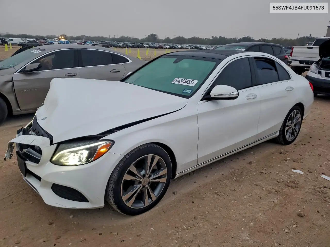 55SWF4JB4FU091573 2015 Mercedes-Benz C 300