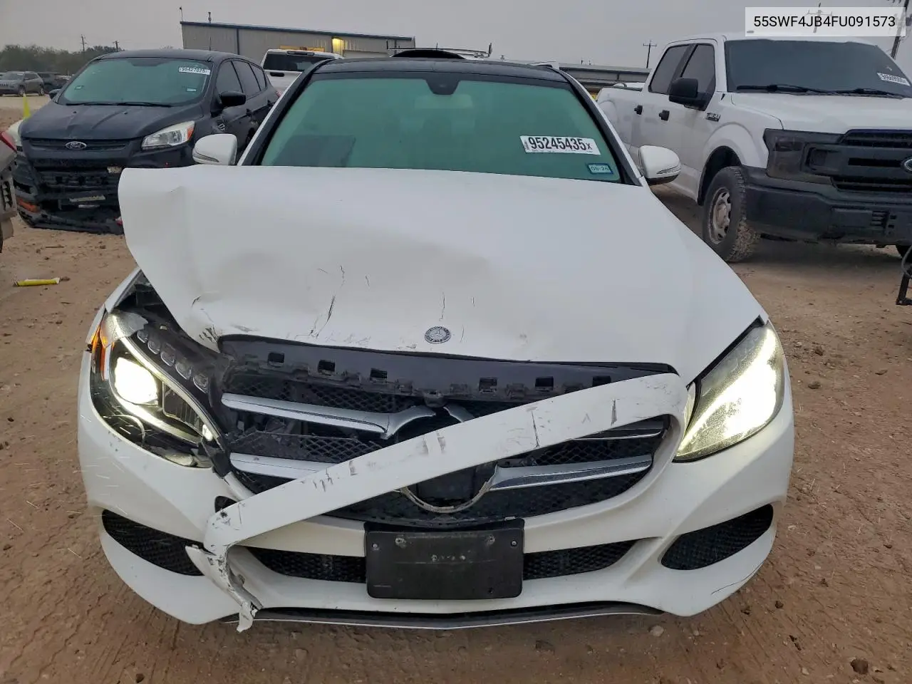 55SWF4JB4FU091573 2015 Mercedes-Benz C 300