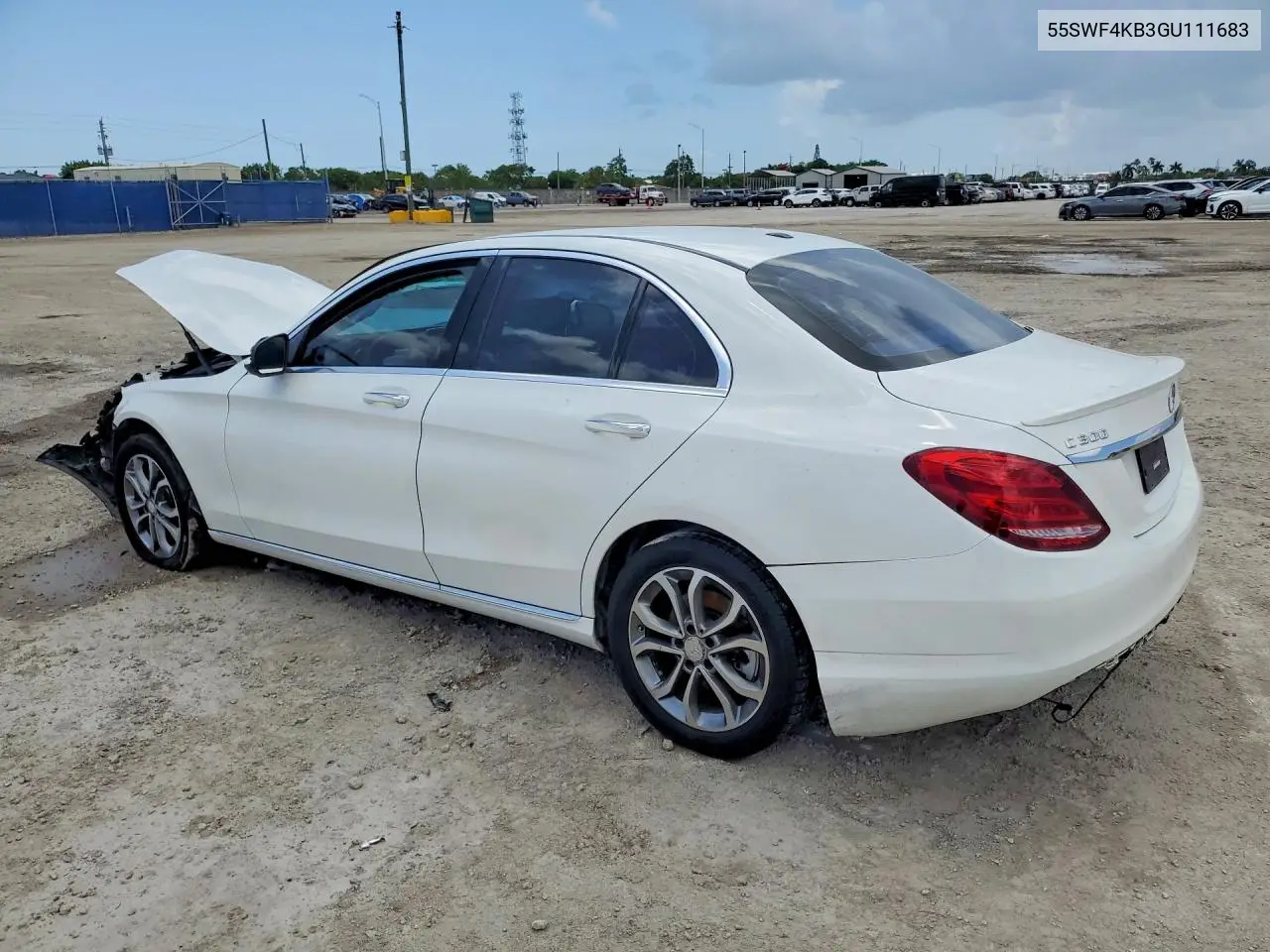 55SWF4KB3GU111683 2016 Mercedes-Benz C 300 4Matic