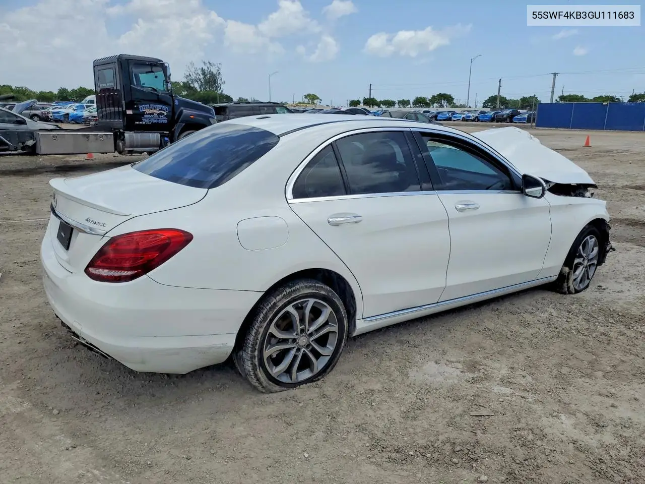 55SWF4KB3GU111683 2016 Mercedes-Benz C 300 4Matic