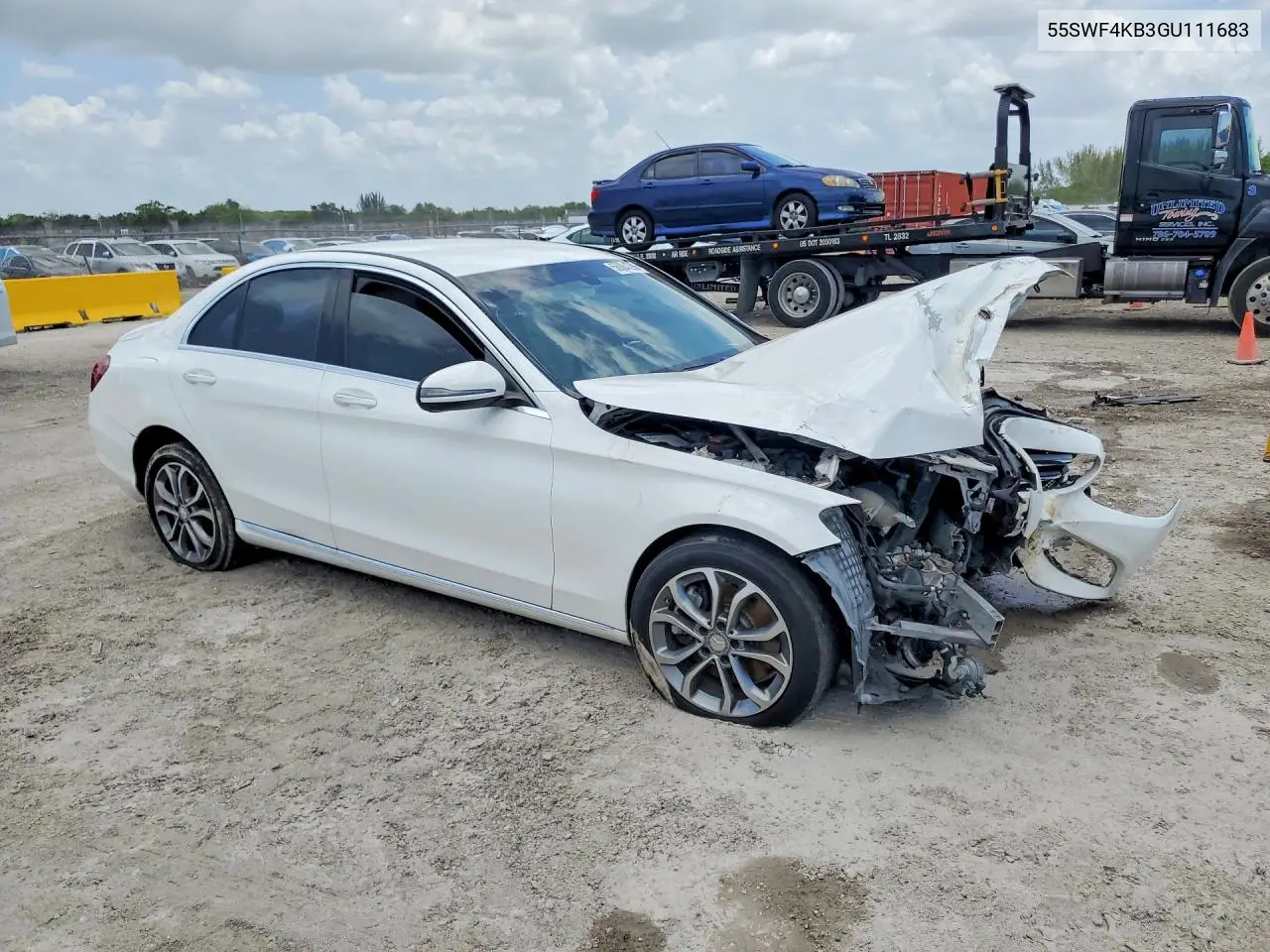 55SWF4KB3GU111683 2016 Mercedes-Benz C 300 4Matic