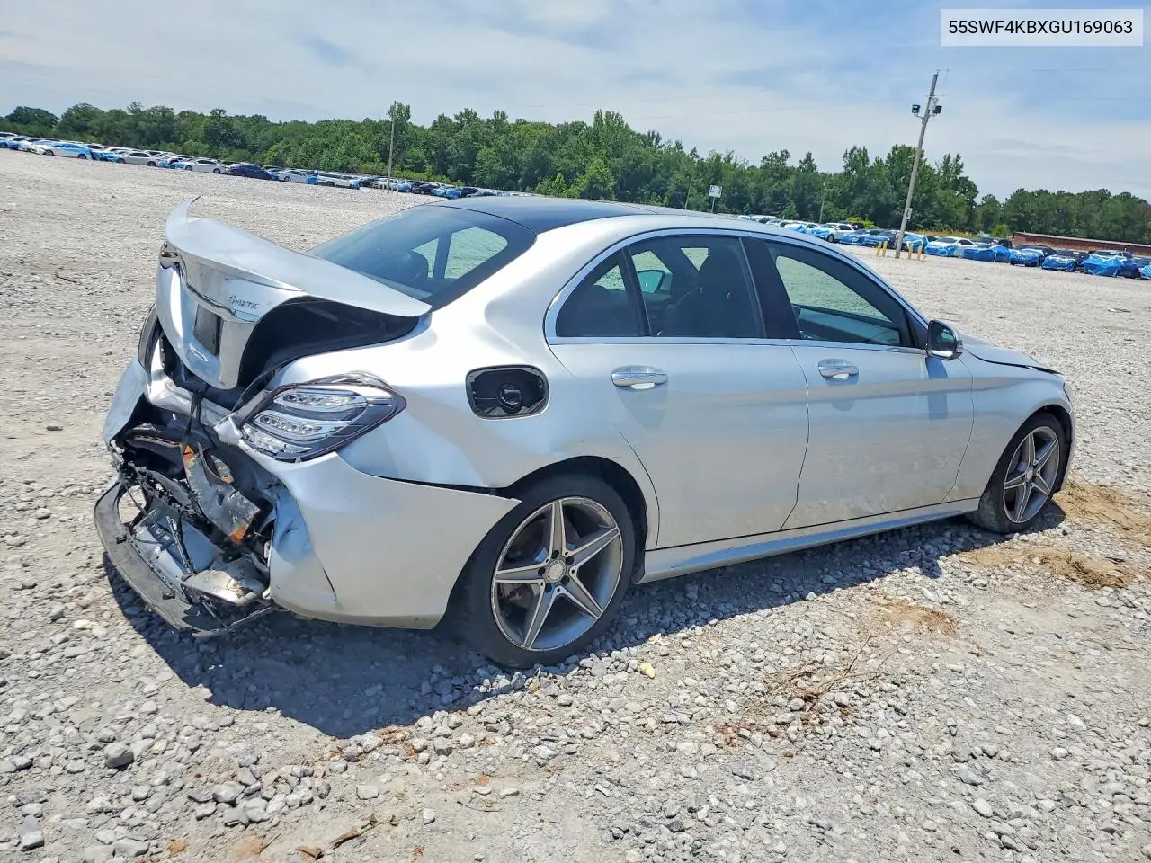55SWF4KBXGU169063 2016 Mercedes-Benz C 300 4Matic