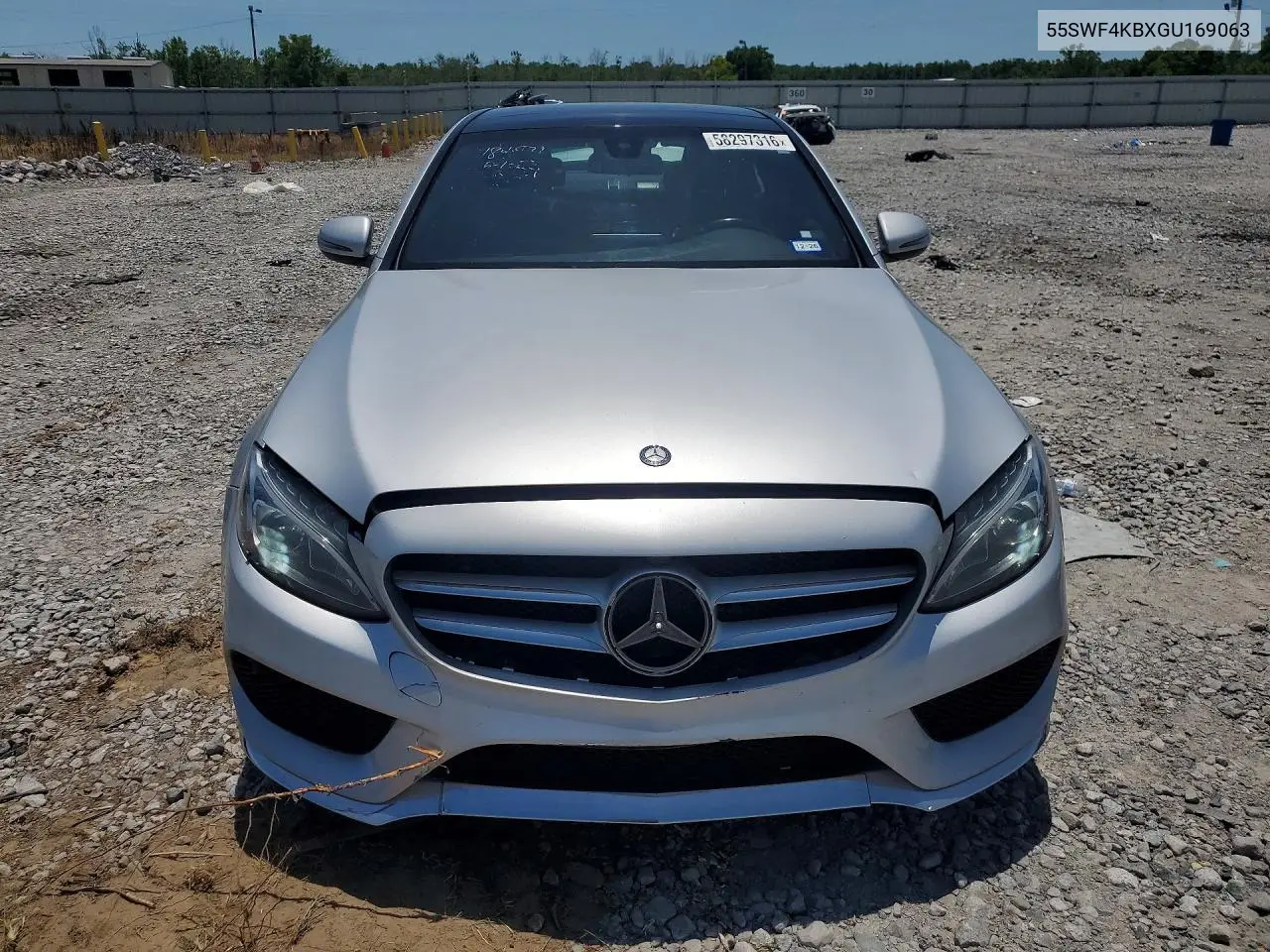 55SWF4KBXGU169063 2016 Mercedes-Benz C 300 4Matic