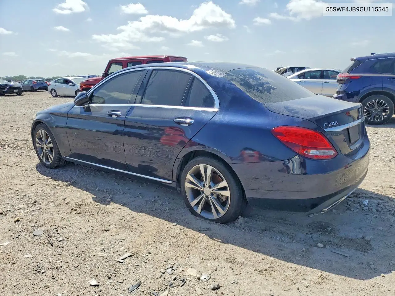 55SWF4JB9GU115545 2016 Mercedes-Benz C 300
