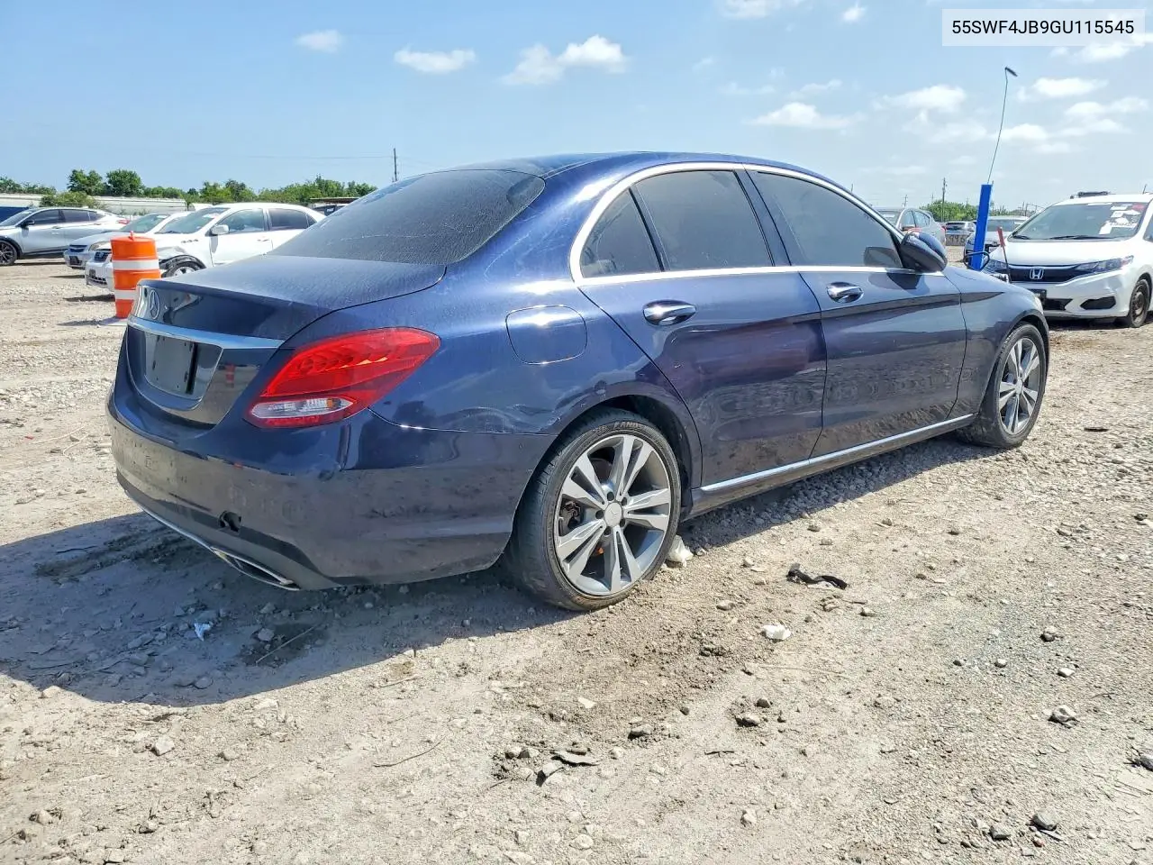 55SWF4JB9GU115545 2016 Mercedes-Benz C 300