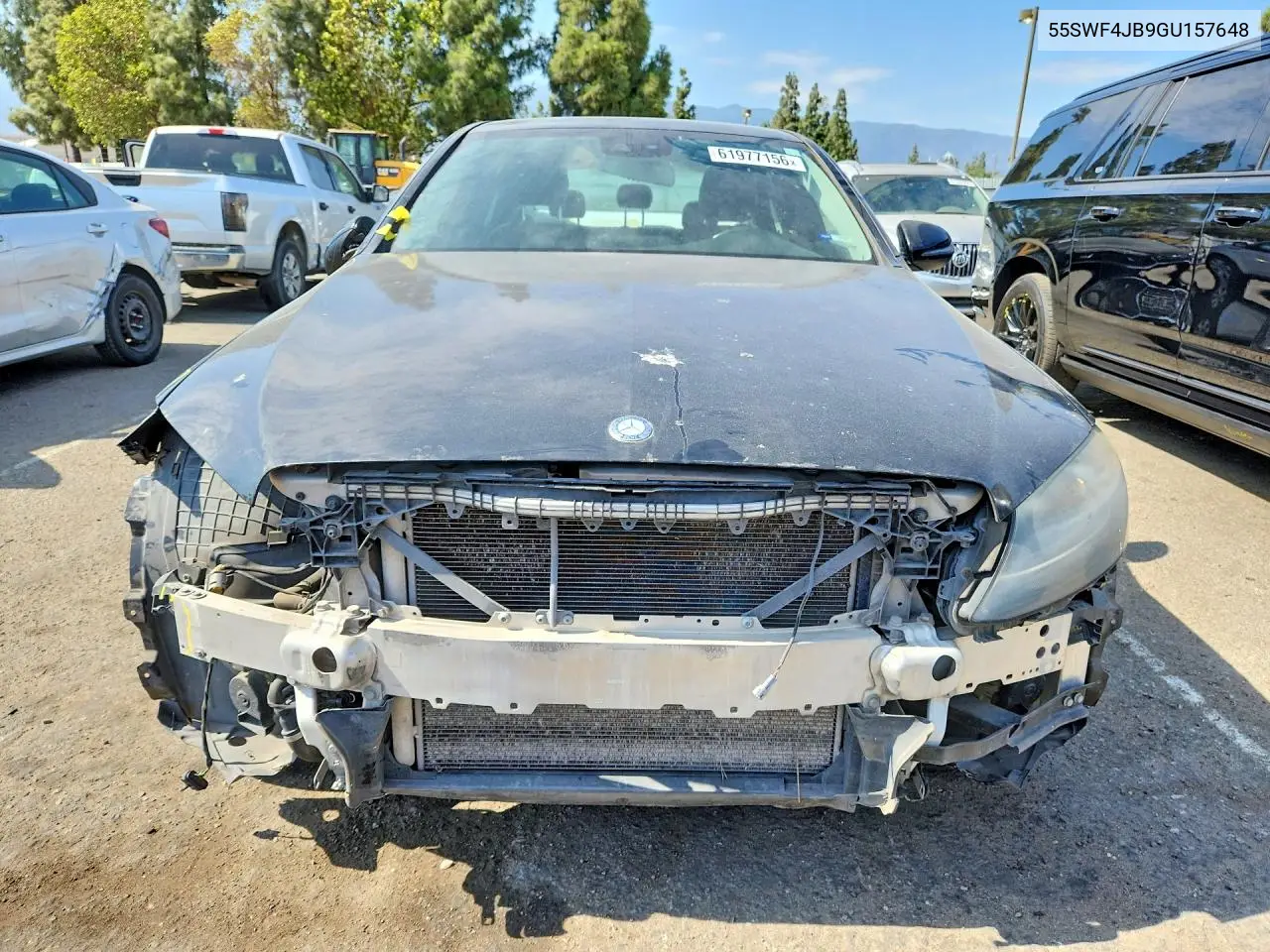 2016 Mercedes-Benz C 300 VIN: 55SWF4JB9GU157648 Lot: 61977156