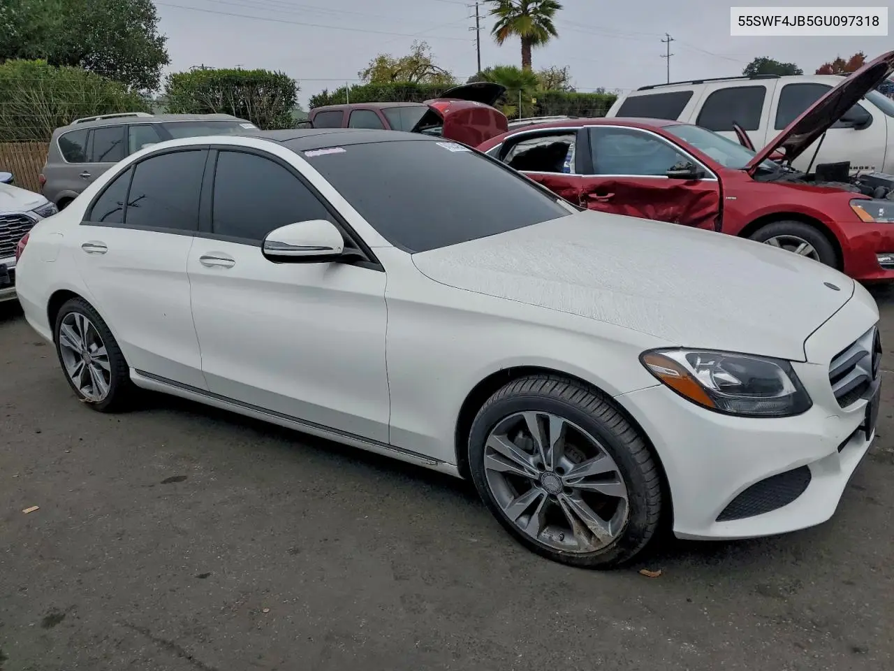 55SWF4JB5GU097318 2016 Mercedes-Benz C 300