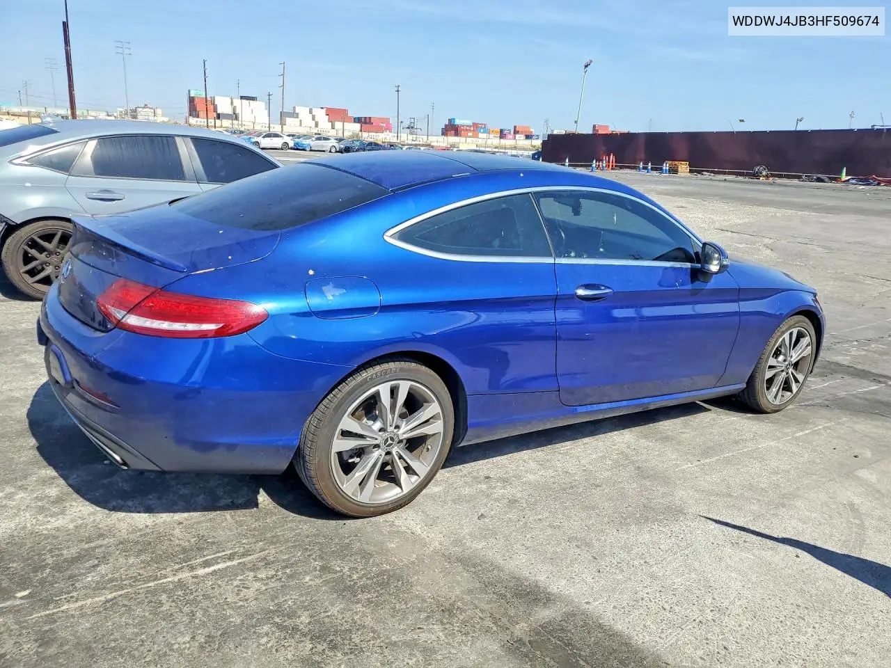 2017 Mercedes-Benz C 300 VIN: WDDWJ4JB3HF509674 Lot: 53080486