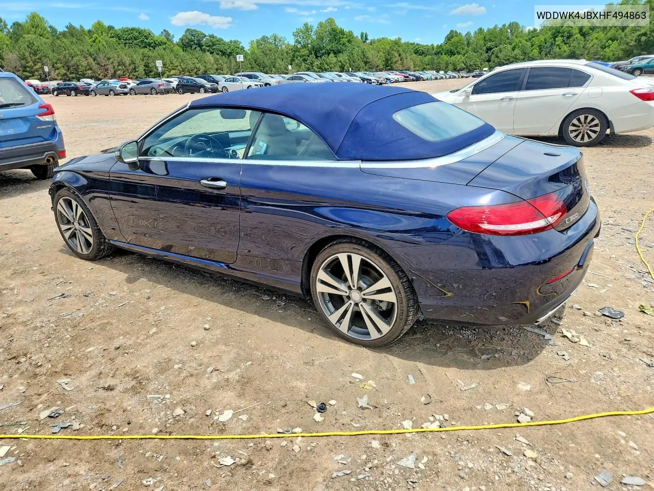 WDDWK4JBXHF494863 2017 Mercedes-Benz C 300