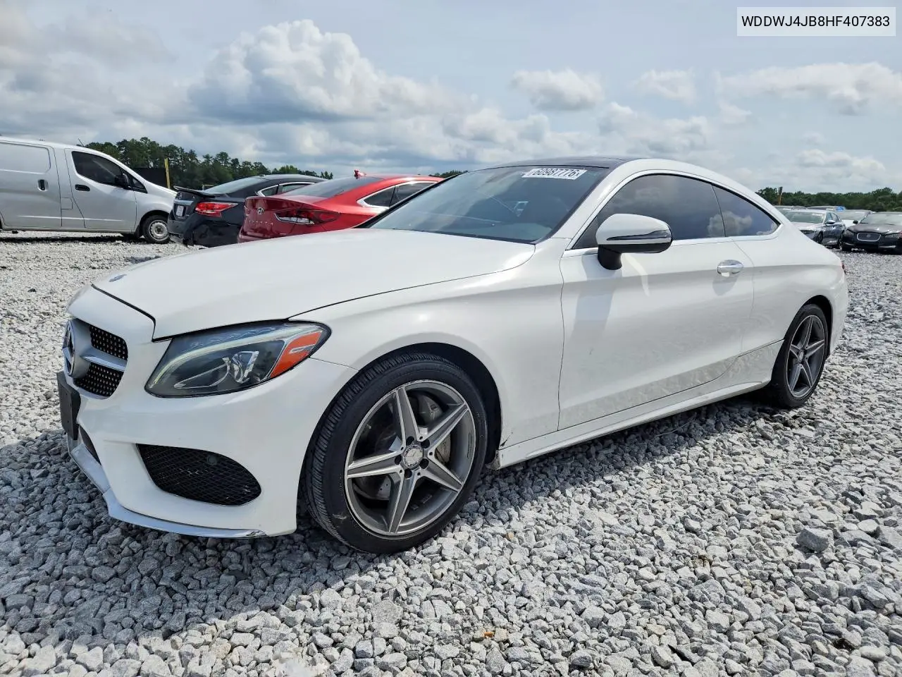 2017 Mercedes-Benz C 300 VIN: WDDWJ4JB8HF407383 Lot: 60987776