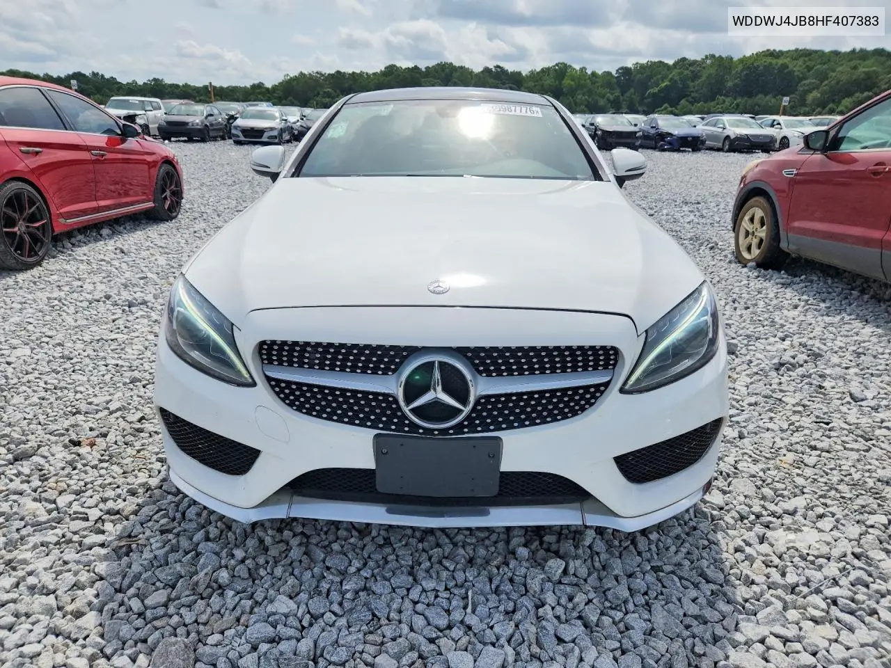2017 Mercedes-Benz C 300 VIN: WDDWJ4JB8HF407383 Lot: 60987776