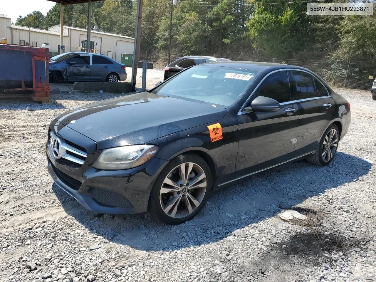 55SWF4JB1HU223871 2017 Mercedes-Benz C 300