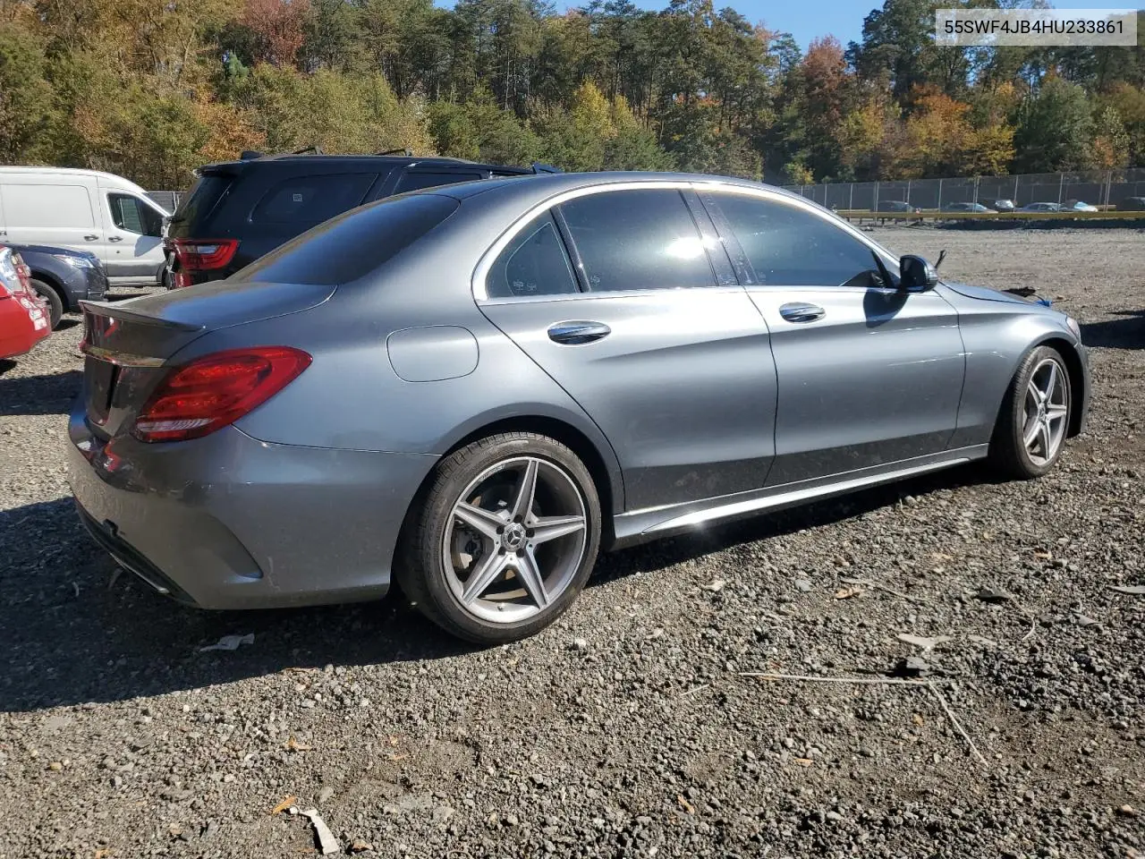 55SWF4JB4HU233861 2017 Mercedes-Benz C 300