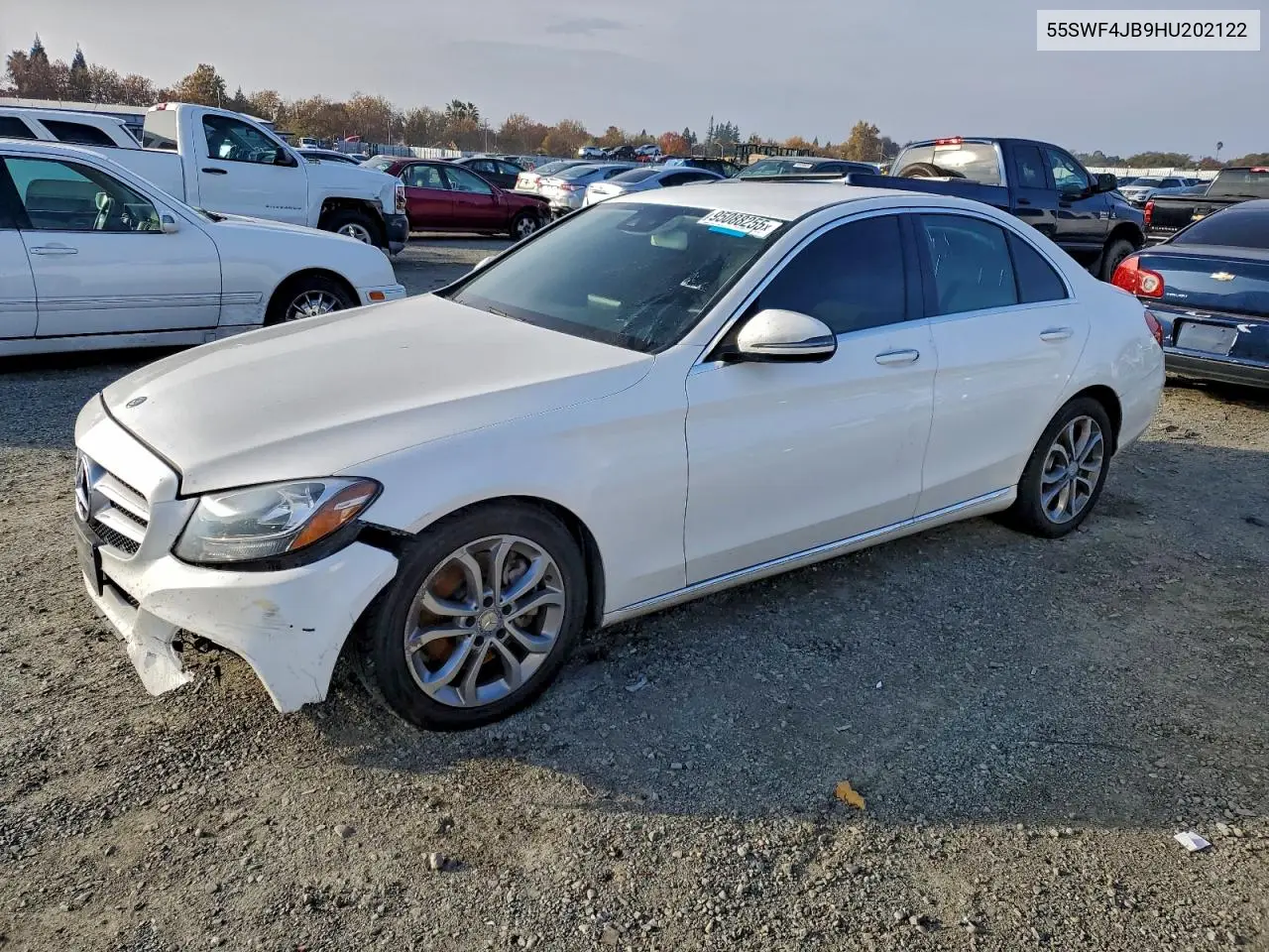 55SWF4JB9HU202122 2017 Mercedes-Benz C 300
