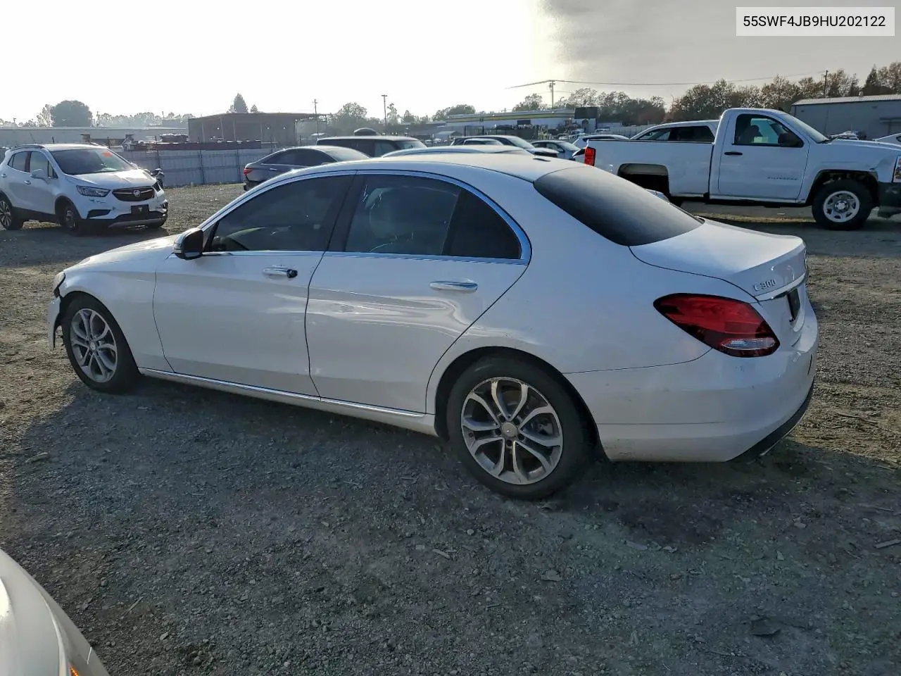 55SWF4JB9HU202122 2017 Mercedes-Benz C 300
