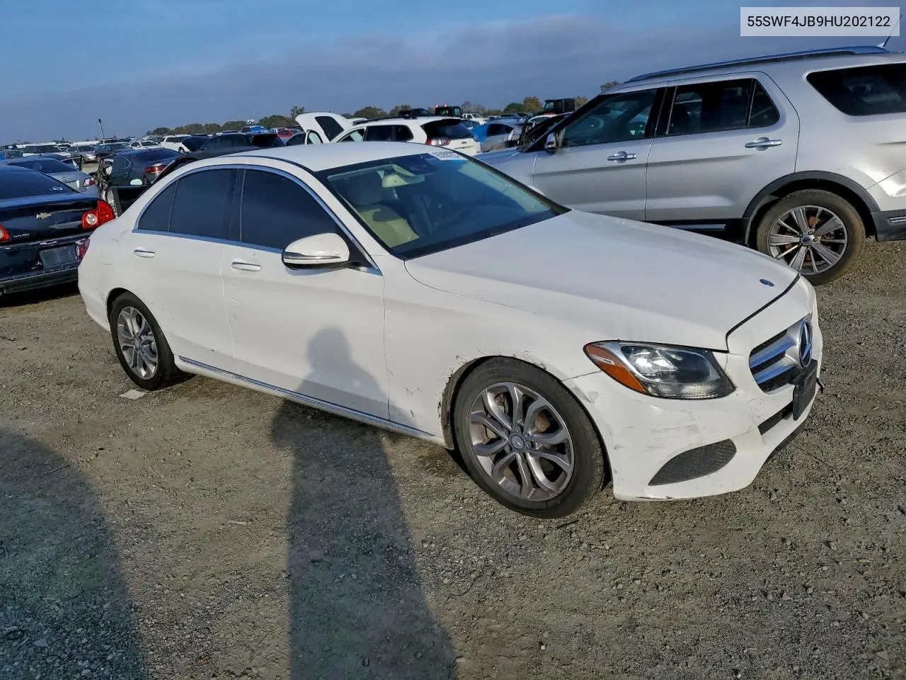 55SWF4JB9HU202122 2017 Mercedes-Benz C 300